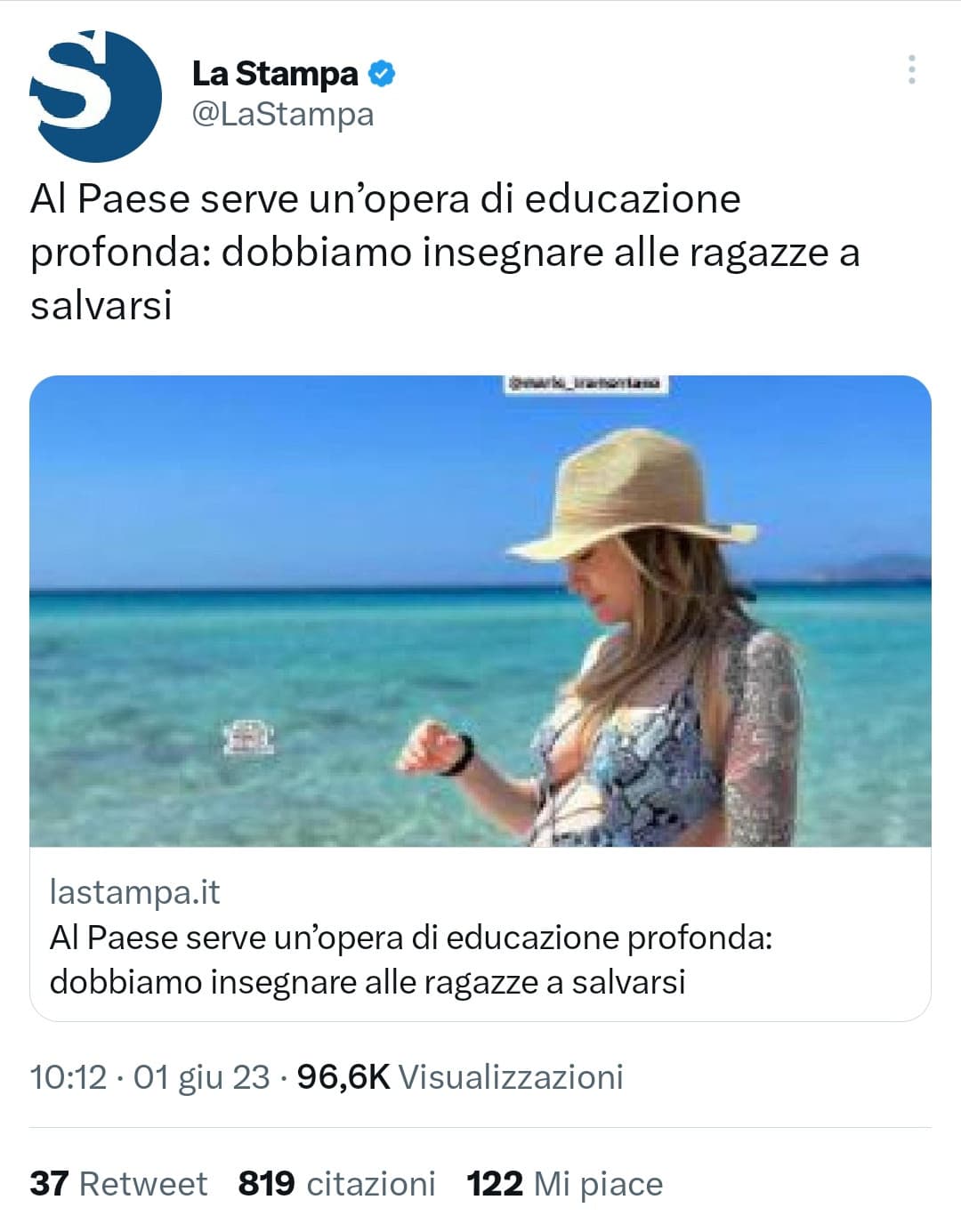 Ovvio perché i ragazzi possono anche essere violenti ma basta che le ragazze sanno difendersi.... CHE SCHIFO DI PAESE 