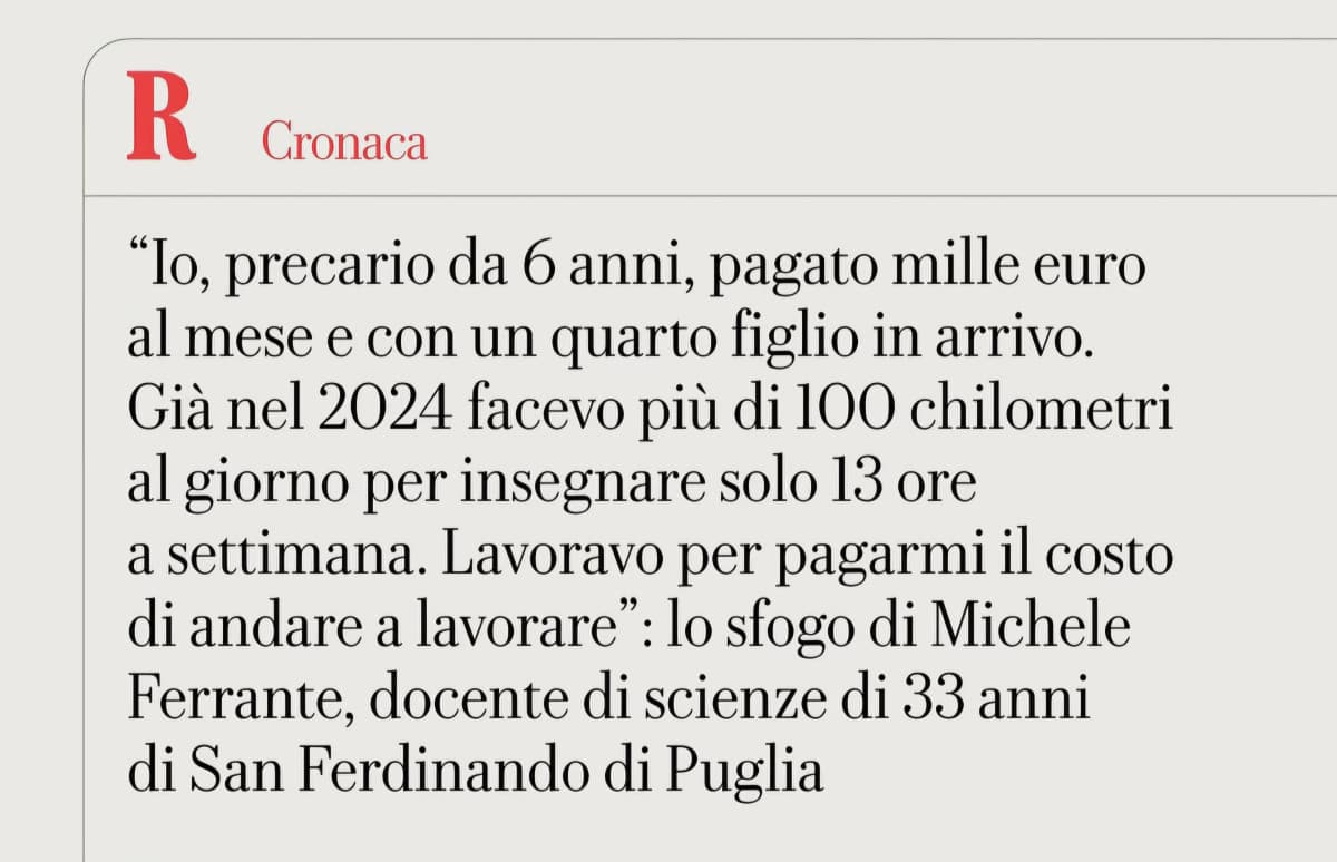 Facciamo una colletta e regaliamo dei preservativi a quest'uomo, vi prego 🤦🏻♂️