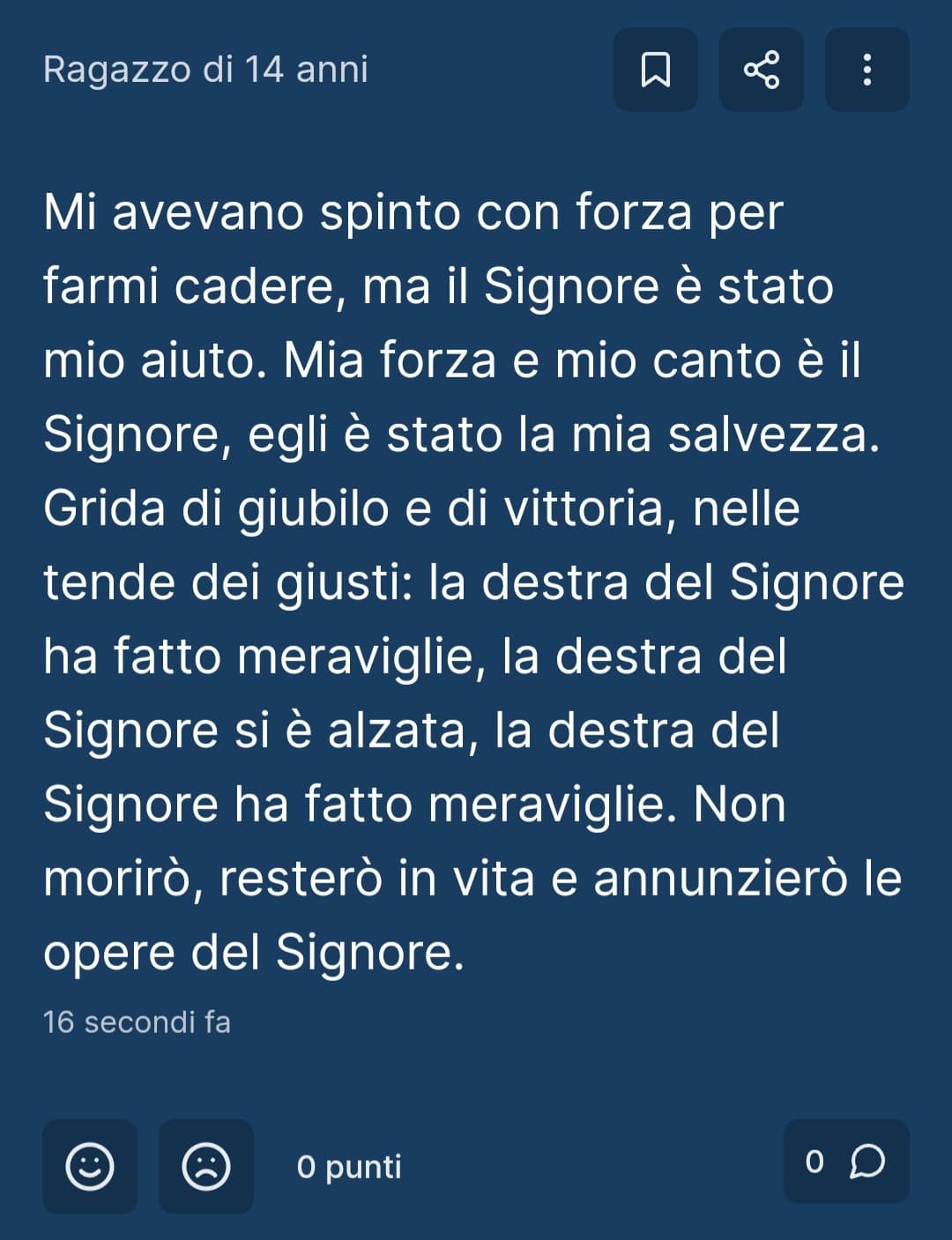 Sono risorto (per stare in tema) e ho una nuova stro*zata da condividere con voi