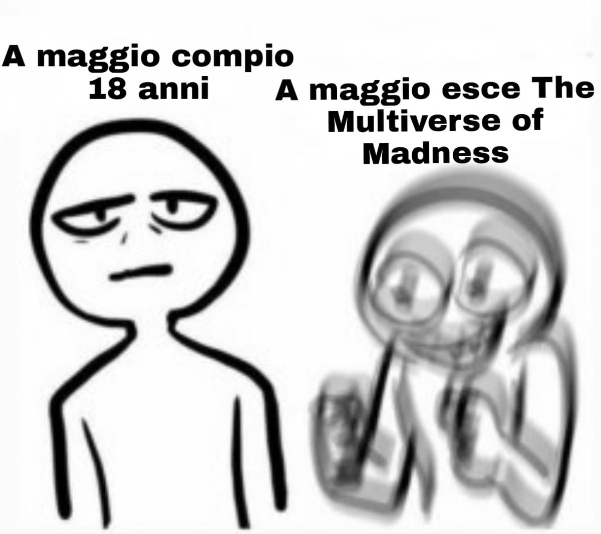 La mia situazione attuale: