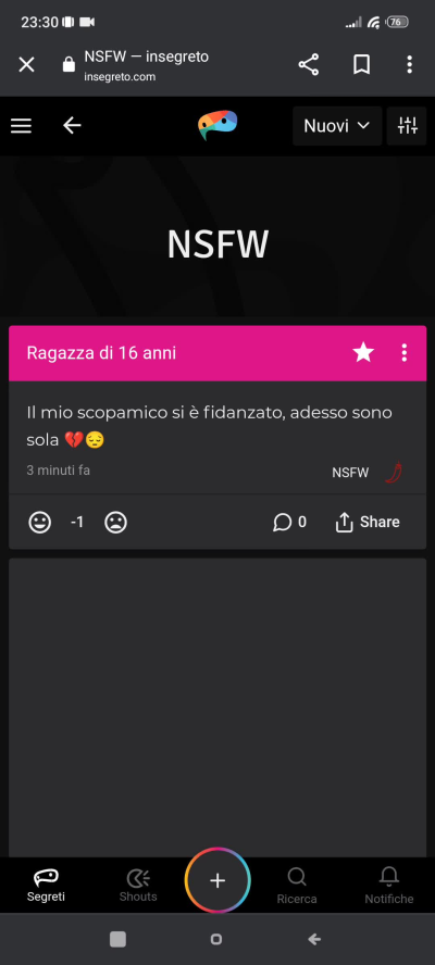 Finalmente la categoria NSFW è diventata un minimo interessante 