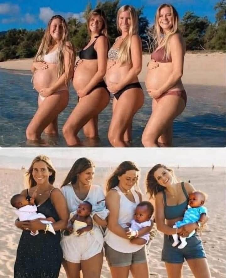 Tutte in vacanza...poi dopo 9 mesi 😉
