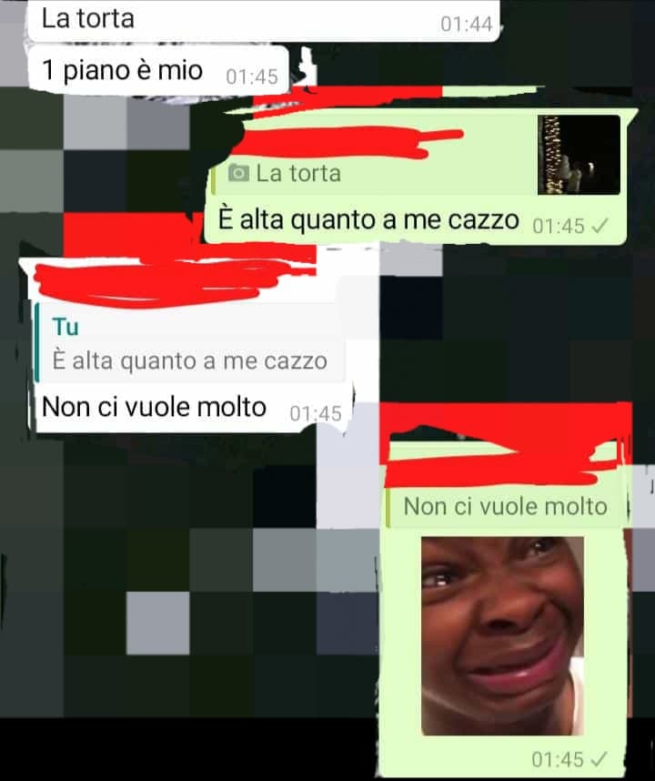 Mi faceva troppo ridere