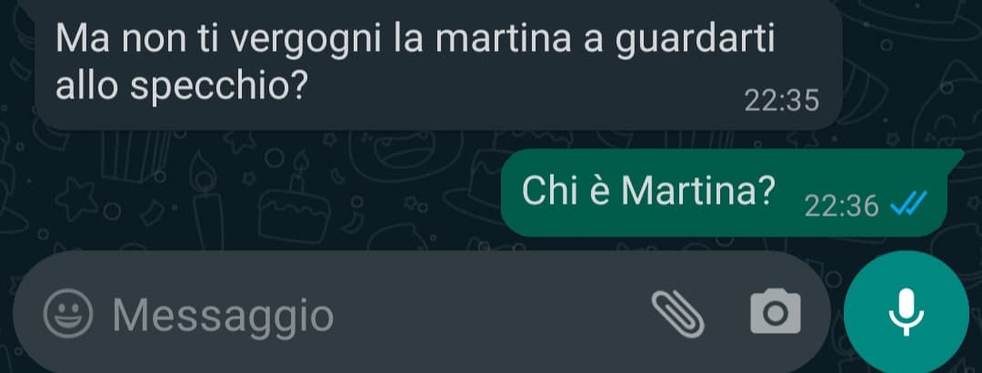 Chi è Martina? 