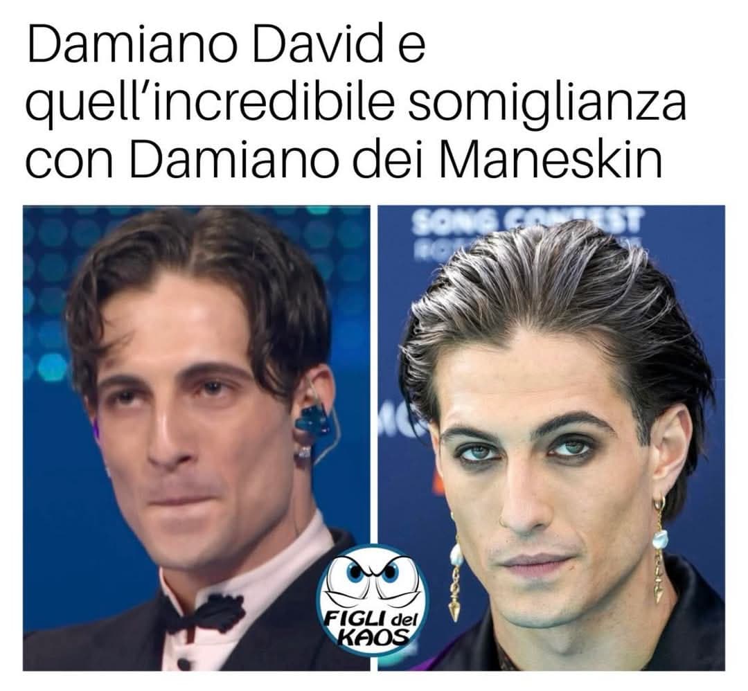 There is one impostor among us #sanremo2025