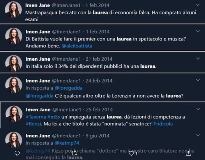 Per la saga “Tweet invecchiati malissimo”. 

Il PD e la sua supposta (lascio decidere a voi quale) superiorità morale !

Come al solito

(Per chi non la conoscesse, documentatevi perché la storia è esilarante).