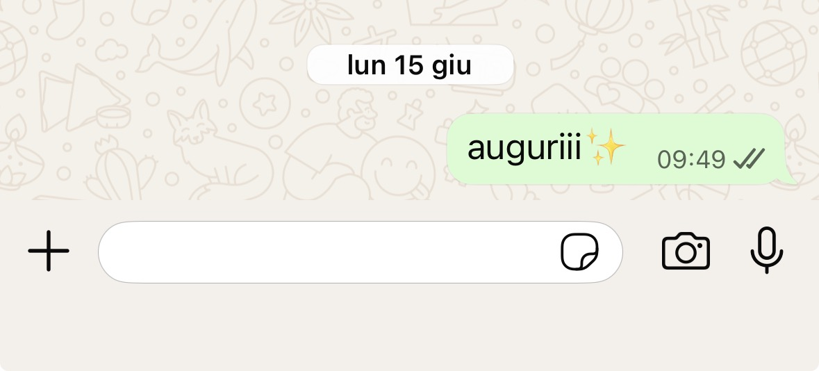 sto ancora aspettando una risposta