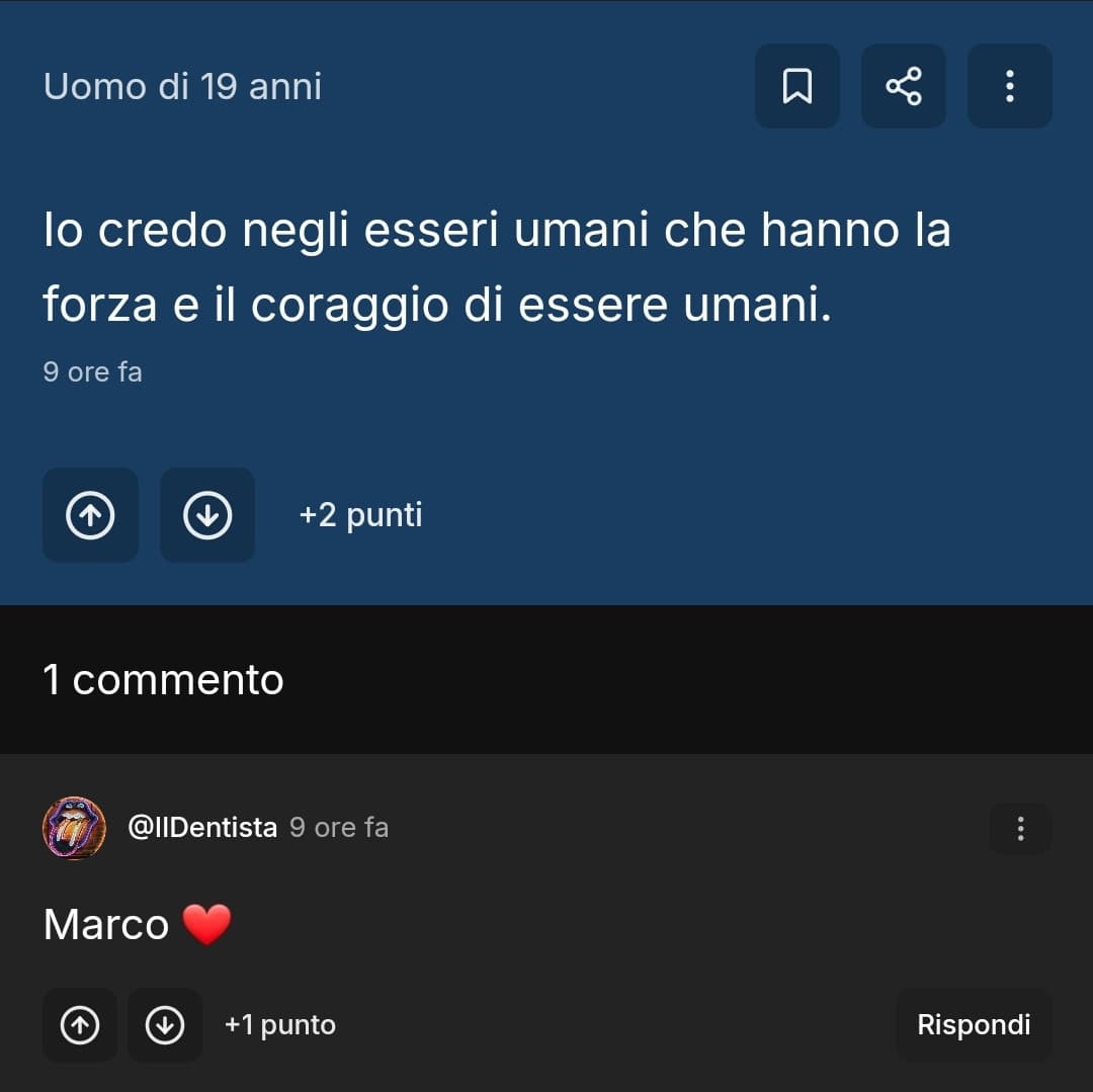 IlDentista fuori dal personaggio 