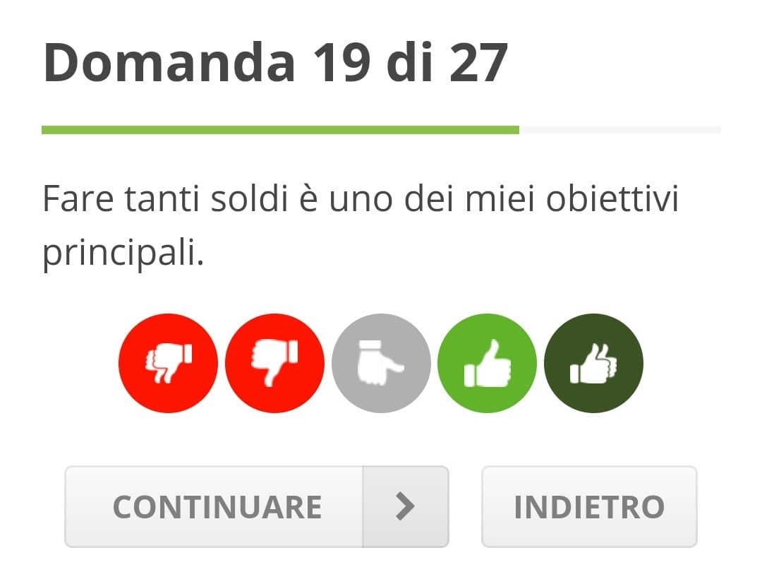 ma che domanda è, è ovvio che voglio fare i big money