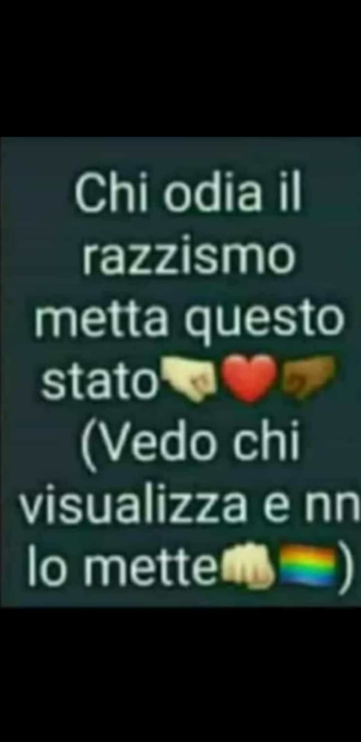 Solo io odio questi stati/storie?