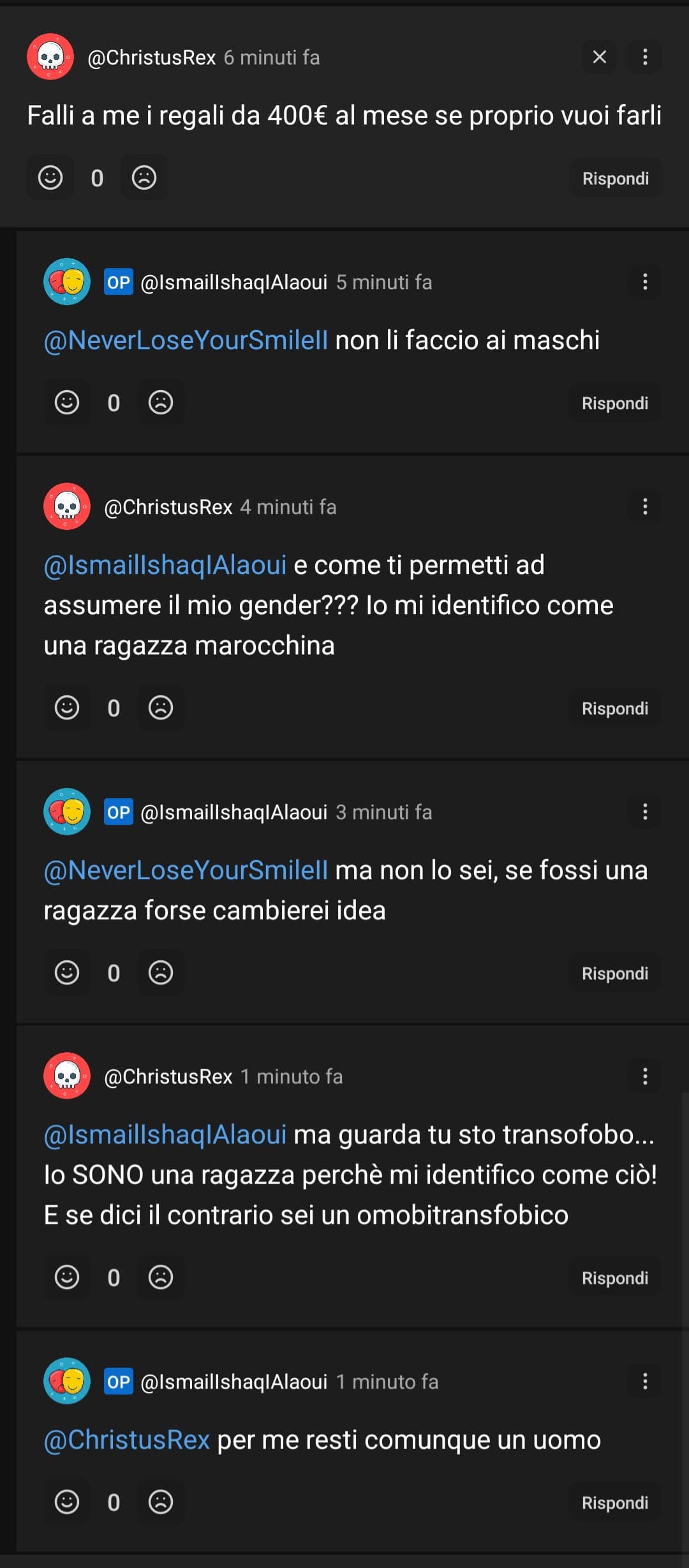 Questa omolesbobitransfobia è intollerabile nel 2025...