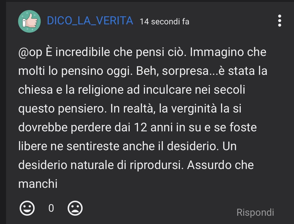 sei sicuro di star dicendo la verità amo? 💀