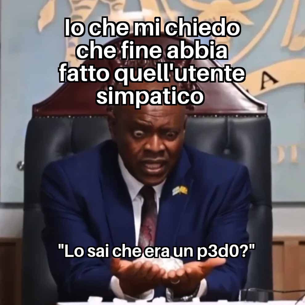 Fa ridere perché è vero ed è successo più volte