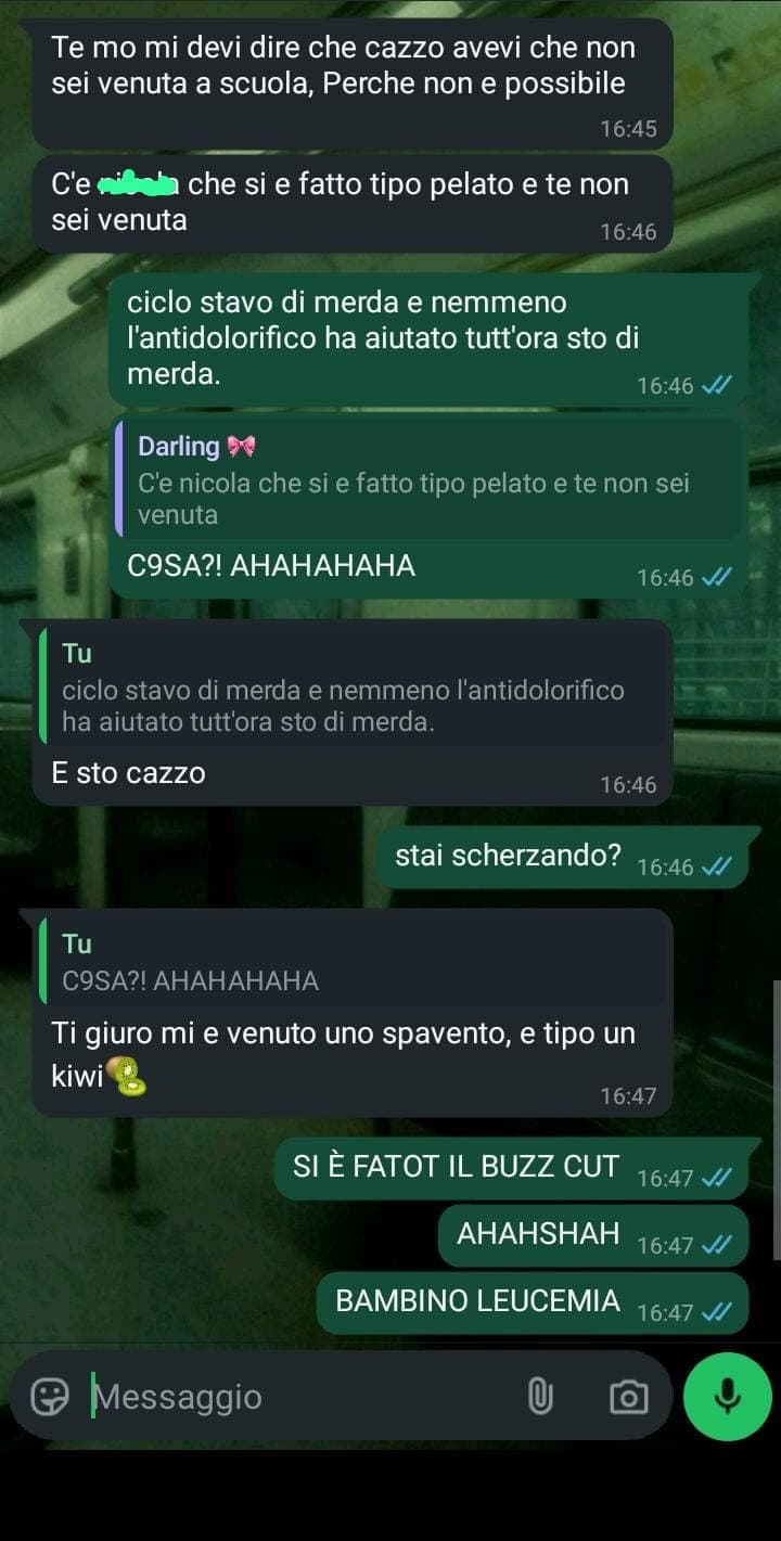 mi sono persa il kiwi😔