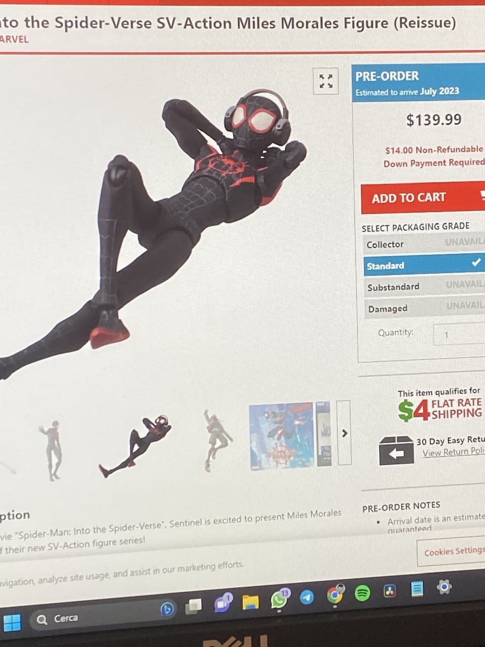 io che invece di studiare ho passato le ultime due ore a cercare action figure di miles morales sapendo comunque che non le comprerò mai 