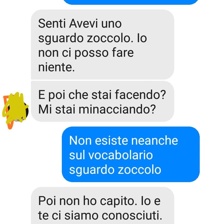 C'è gente malata e bastarda in giro