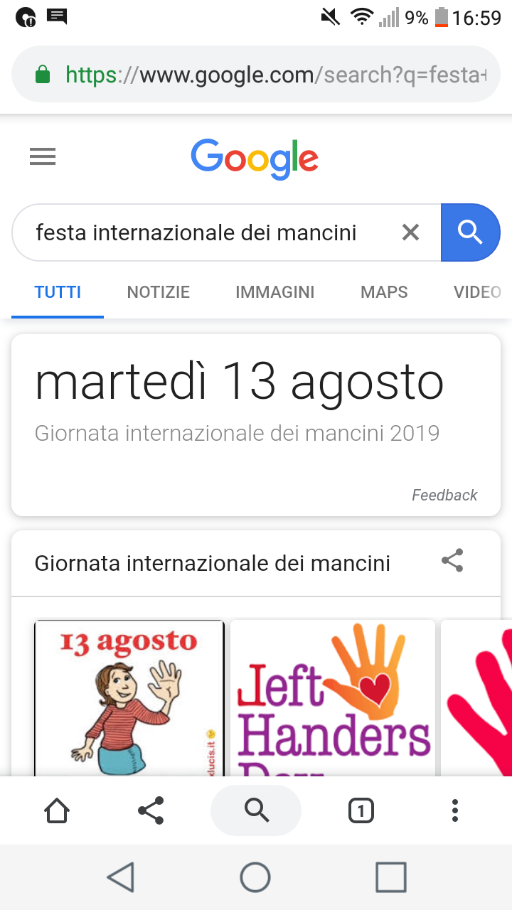 Ragazzi mancini, almeno oggi vi ho dato una soddisfazione