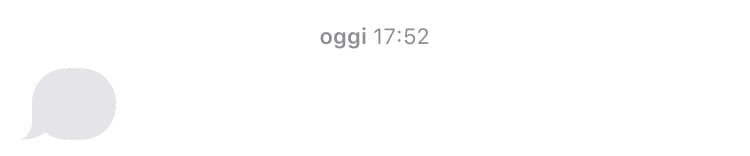 Wtf, un messaggio mandato con niente scritto 