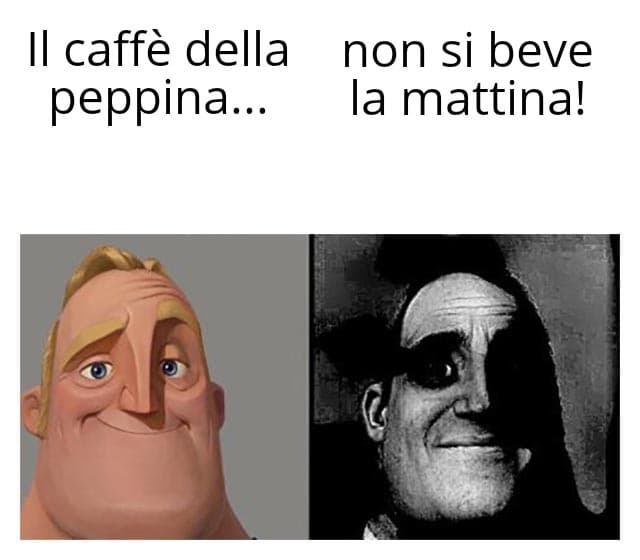 Ma perché perché? Voglio berlo anche la mattina!