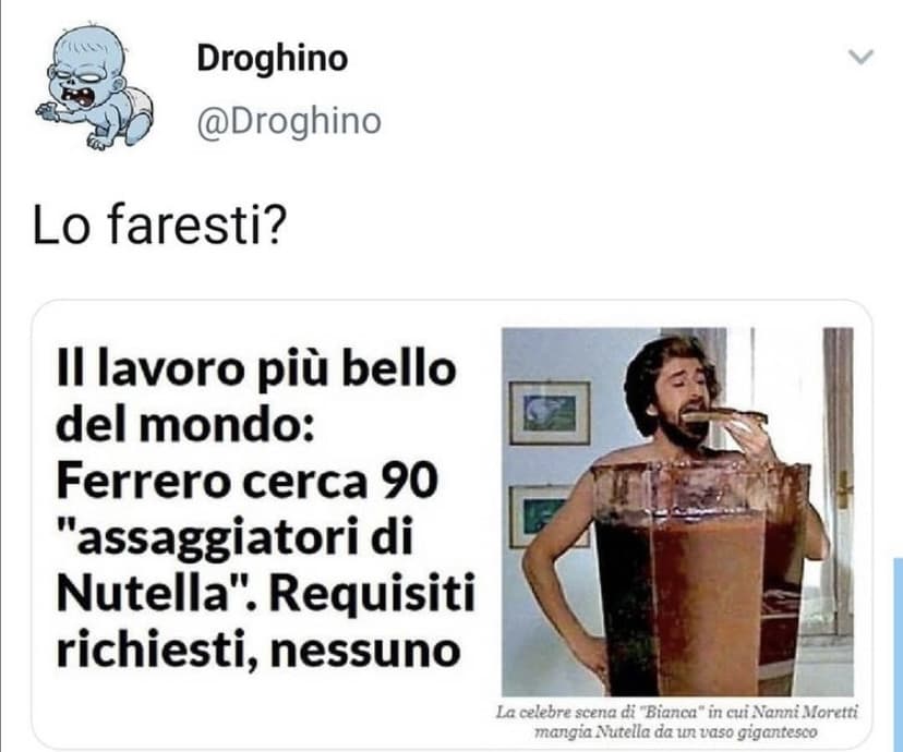 Ho trovato il mio lavoro