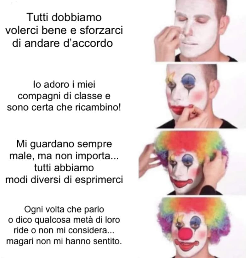 Esclusi i miei amici, ovviamente...