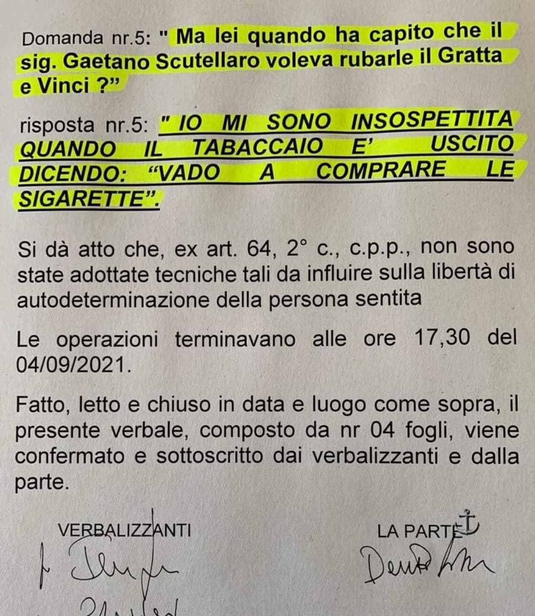 'rcatroia, sono stato meno fesso io quando sono riuscito a farmi ciulare i documenti senza perdere il portadocumenti