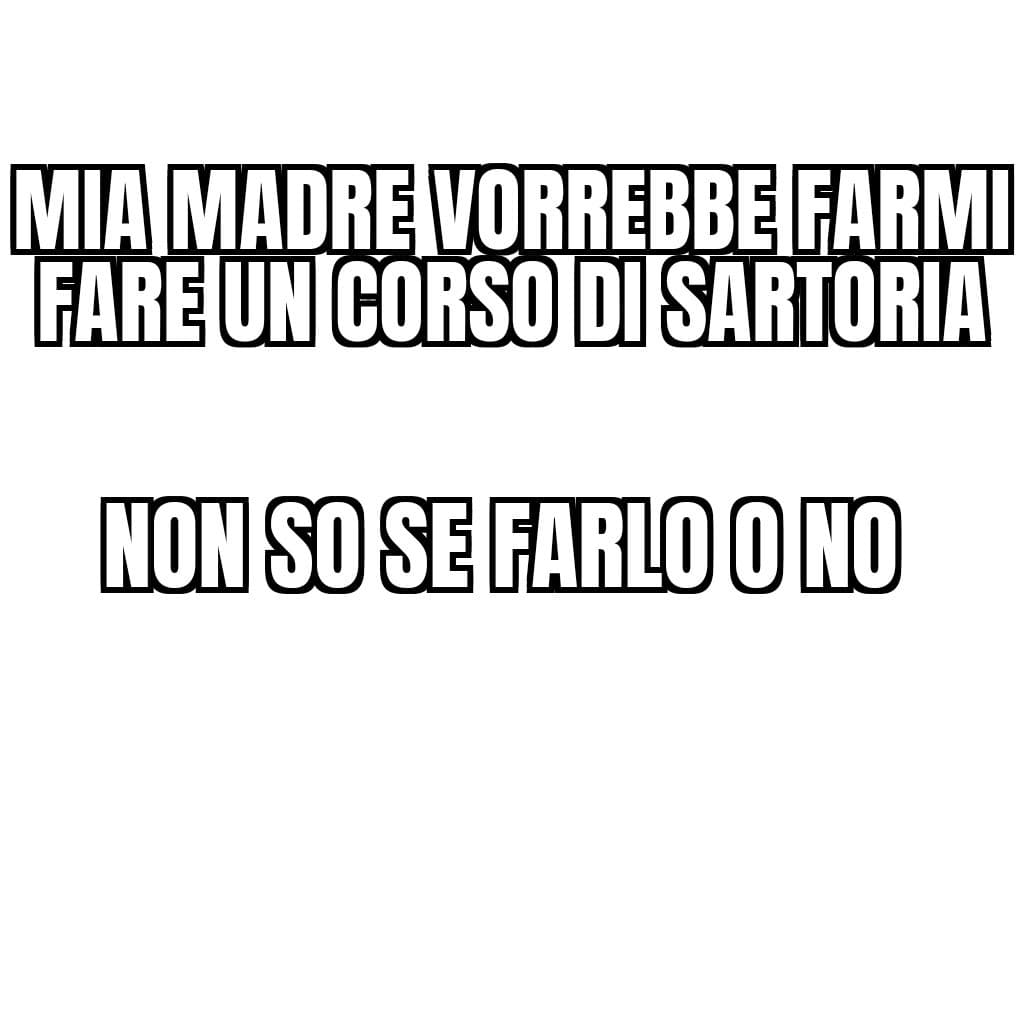 Più che altro sarebbe un modo per entrare in un altro percorso se quel che voglio fare fallisse, ma non so se farlo perché è una scuola in più e quindi sarei troppo occhupata