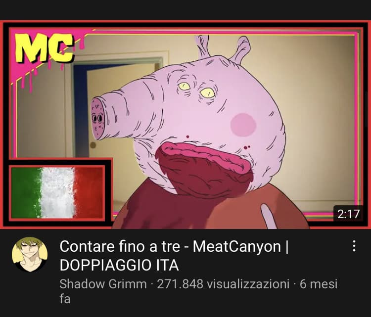 Ho appena guardato questo video pensando fosse una parodia divertente di Peppa Pig. Sono traumatizzata.