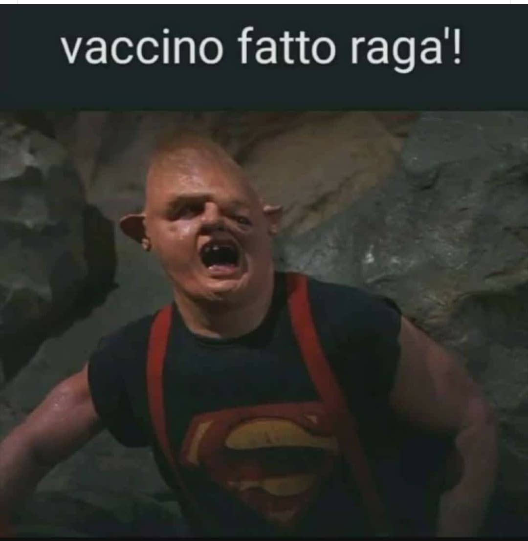 Non fa male ragà.