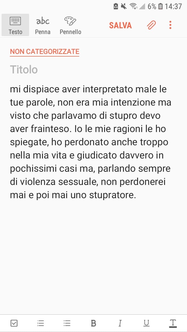 Scusatemi ma ci tenevo a dare la mia risposta alla ragazza con cui stavo discorsando. Purtroppo le hanno cancellato il segreto( non leggere se non si è interessati)