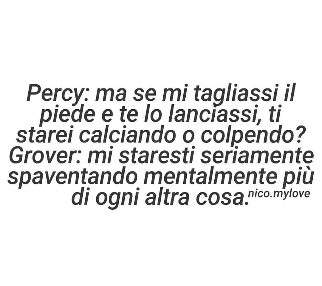 Ho notato che ci sono pochissimi meme di Percy, quindi...