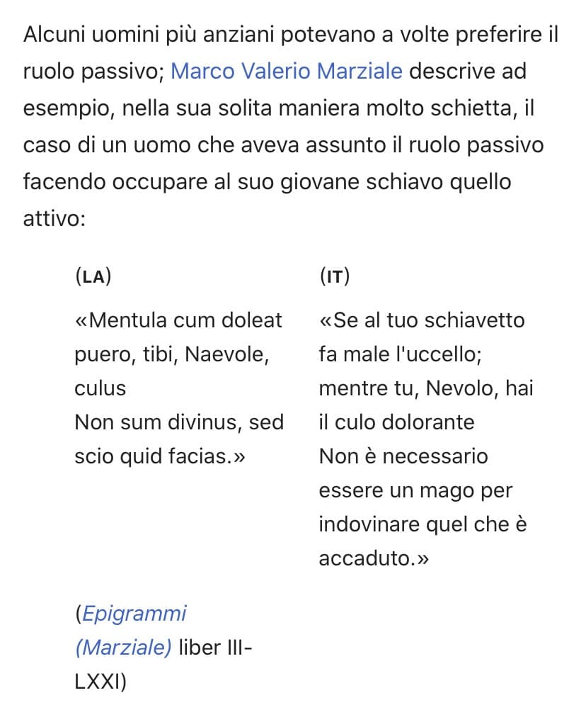 Ed io che pensavo che gli antichi romani fossero gente seria 