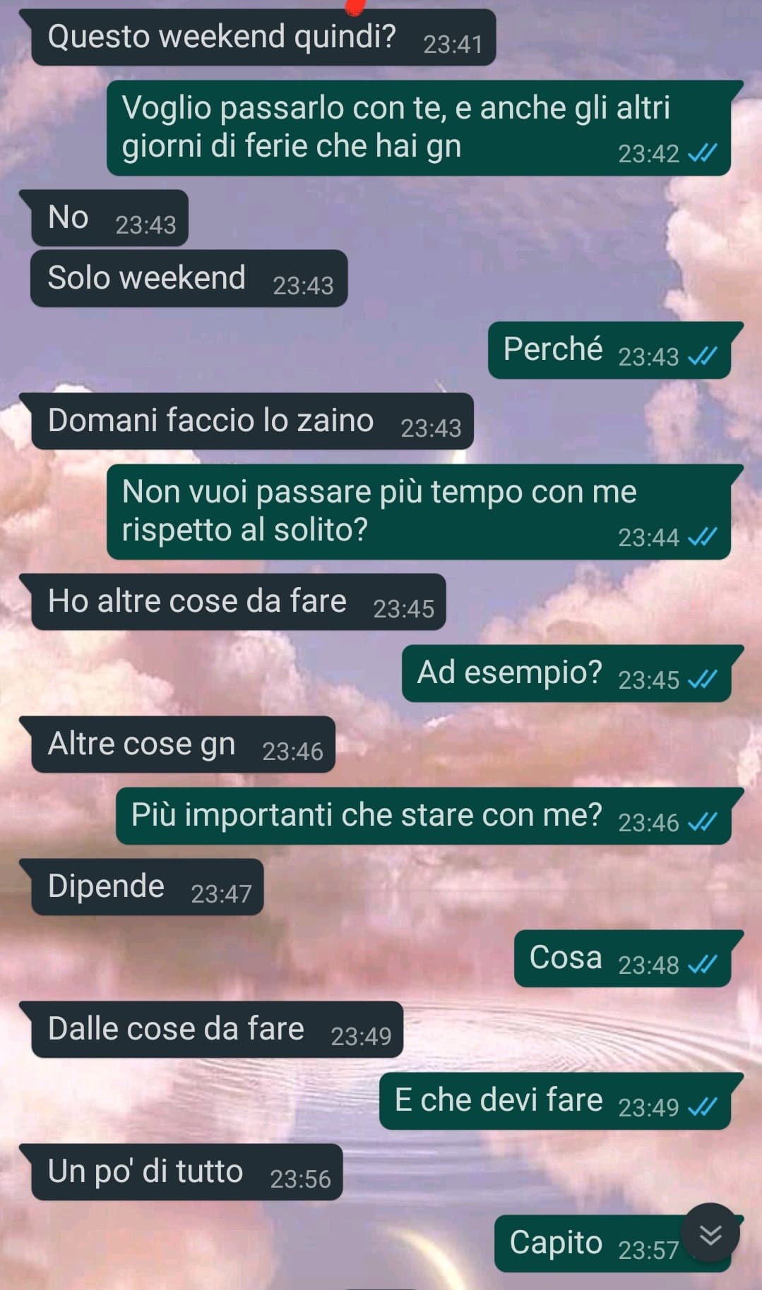 Ditemi voi che pensare 