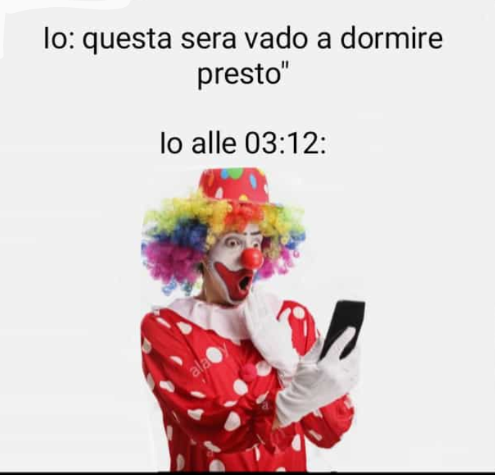 Sono una giovane clown apprendista 