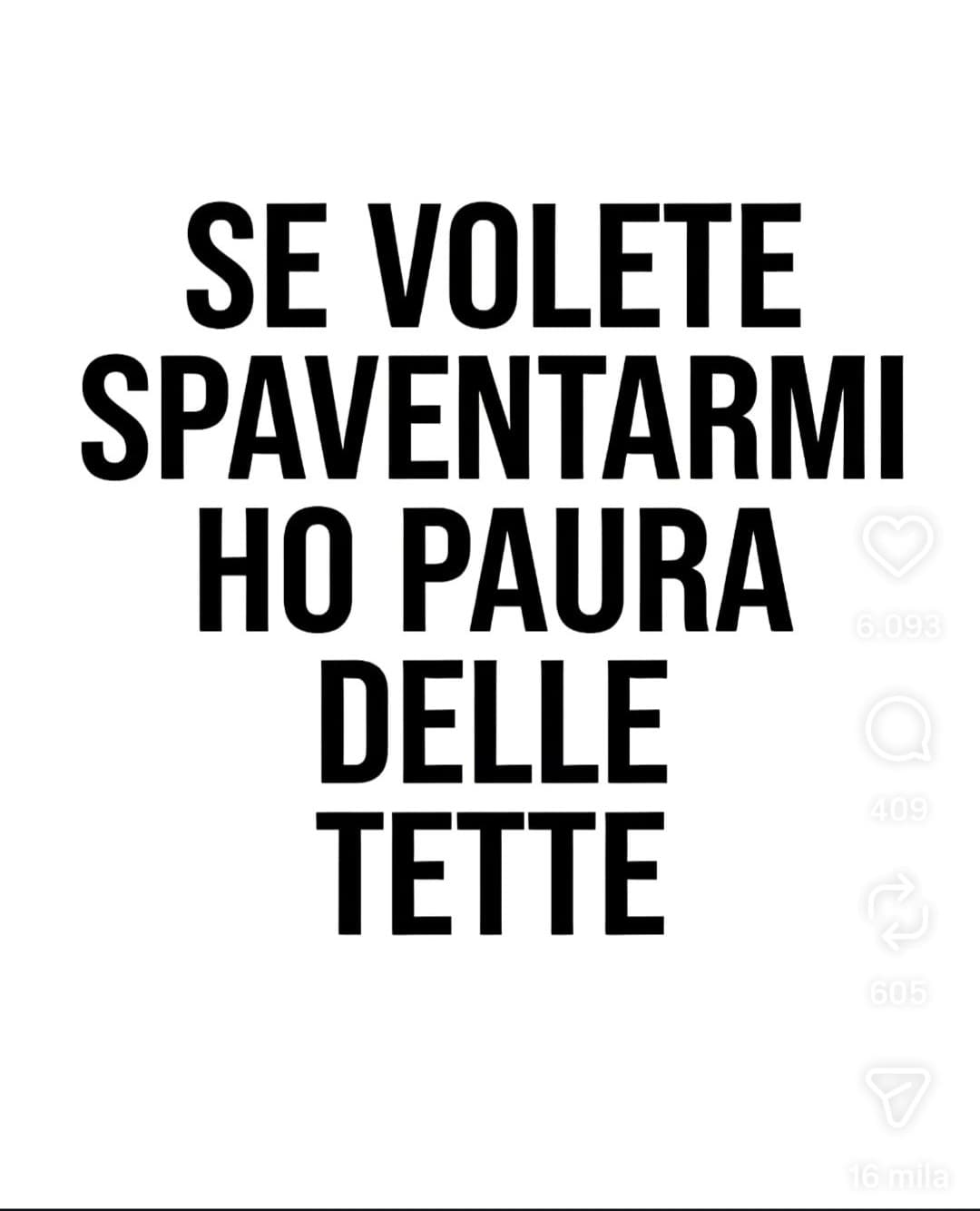 Mi terrorizzano