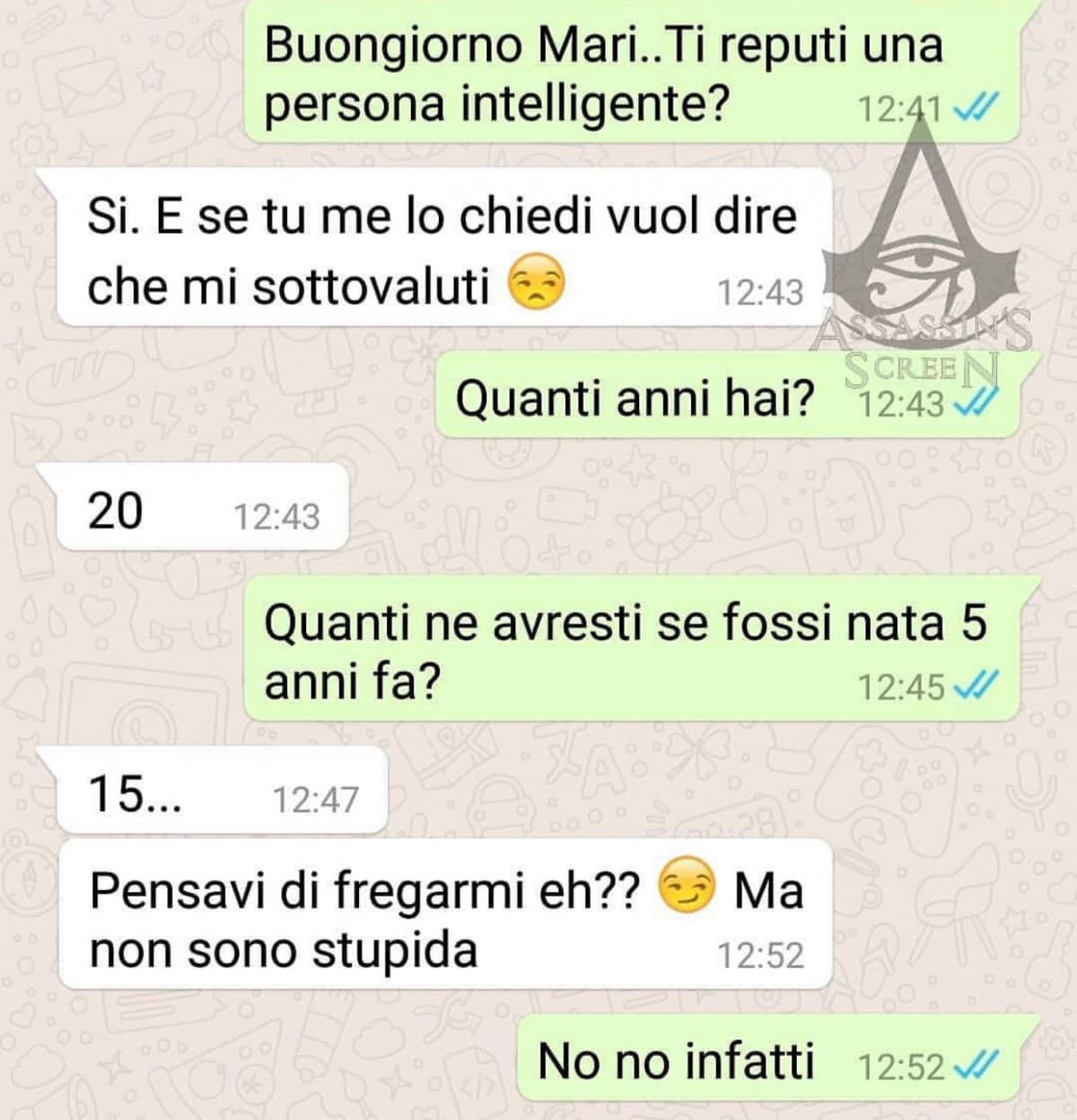 Si si, vai pure convinta ..... 