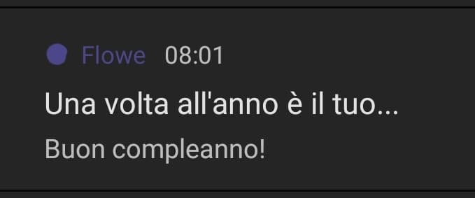 Grazie Flowe, mi aspetto un bonifico?????