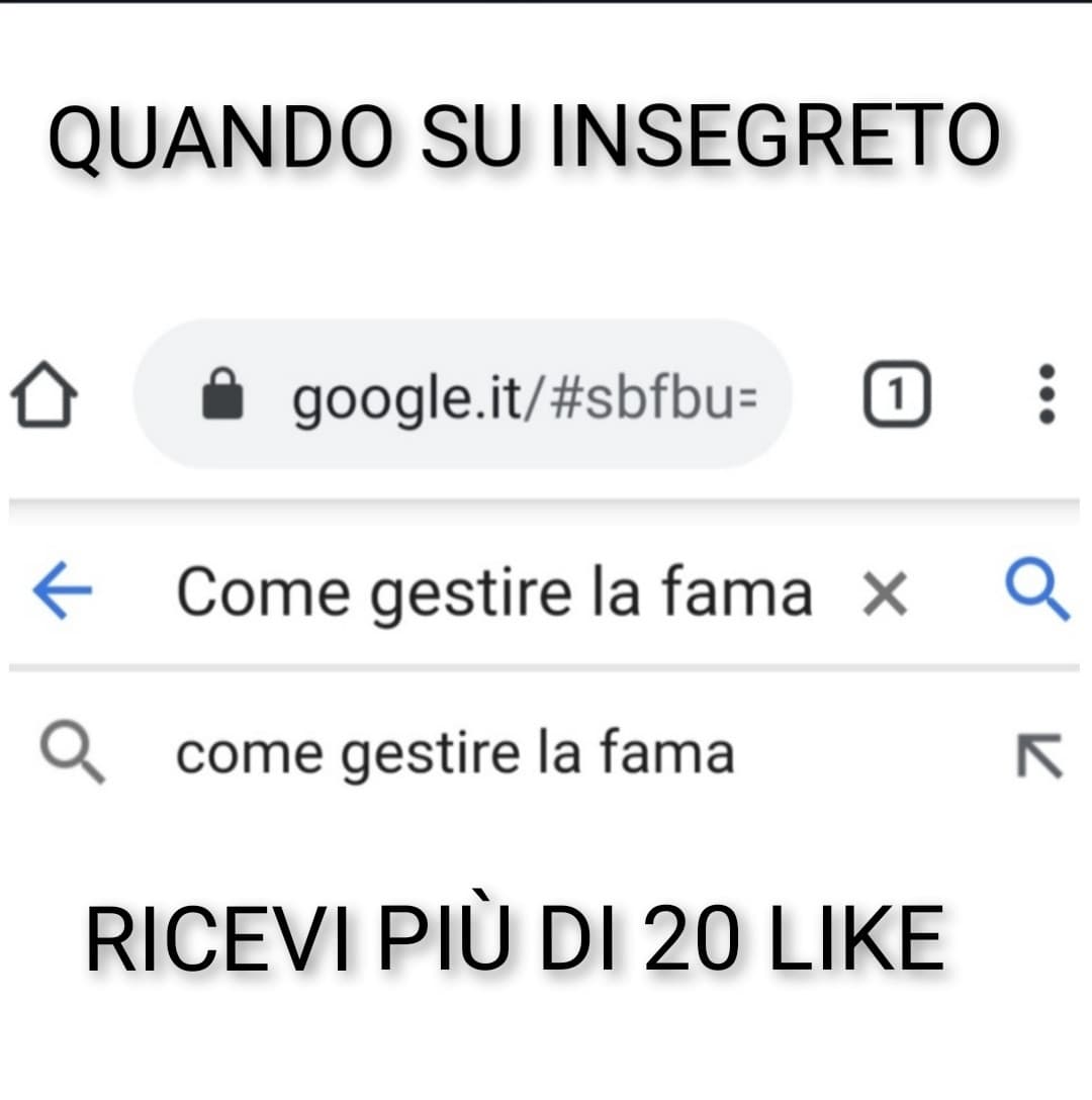 Il mio primo shouts