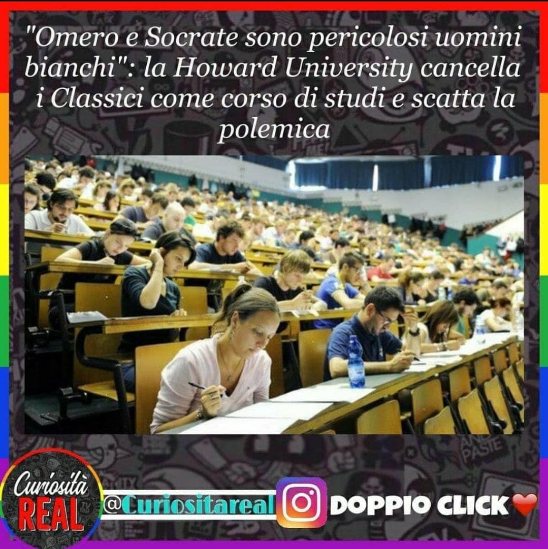 Non ci credo, sta roba del razzismo sta degenerando