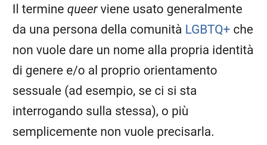 Quindi... Io non voglio etichettarmi e c'è un'etichetta per me che non voglio etichettarmi? Ma che senso ha 