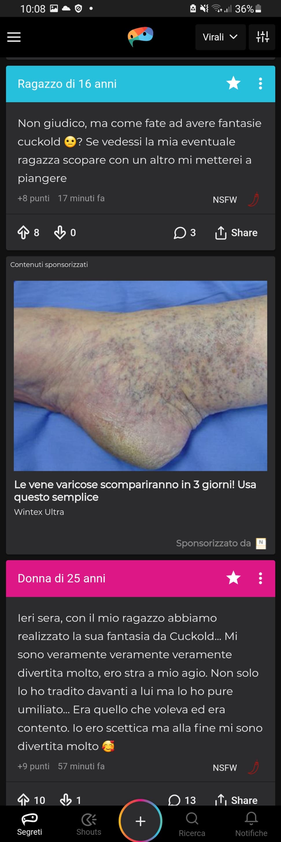 Insegreto ha un certo senso dell'orientamento/posizione per i suoi segreti