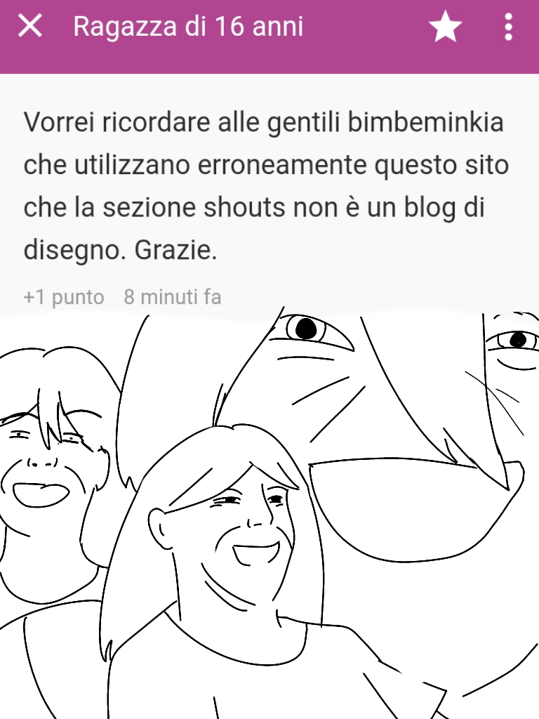 E niente, fa ridere già da sola. 