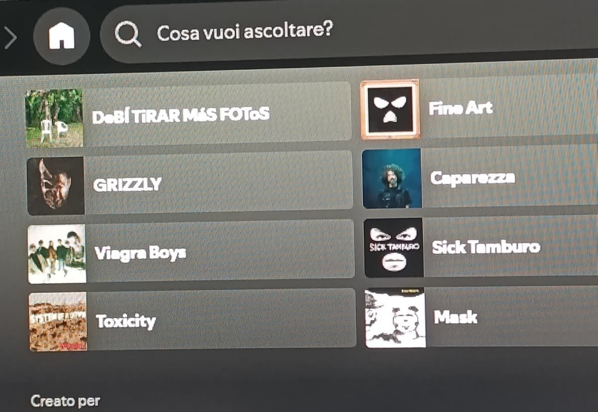 Decisamente una settimana particolare 