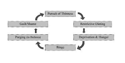 IL CICLO DEL BINGE EATING DISORDER (DISTURBO DI ALIMENTAZIONE INCONTROLLATA)