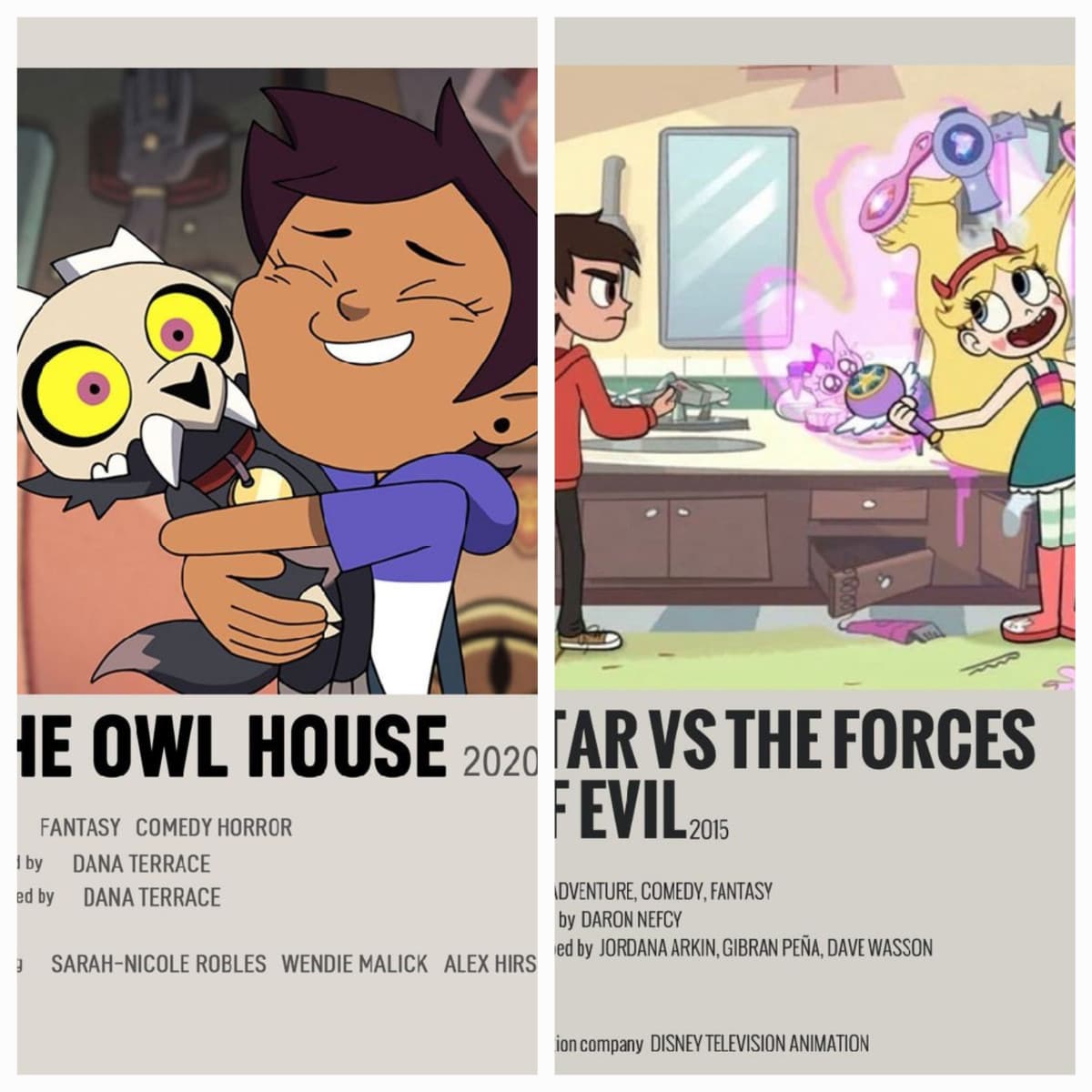 TORNEO CARTONI ANIMATI 19) the owl house or star vs the forces of evil 