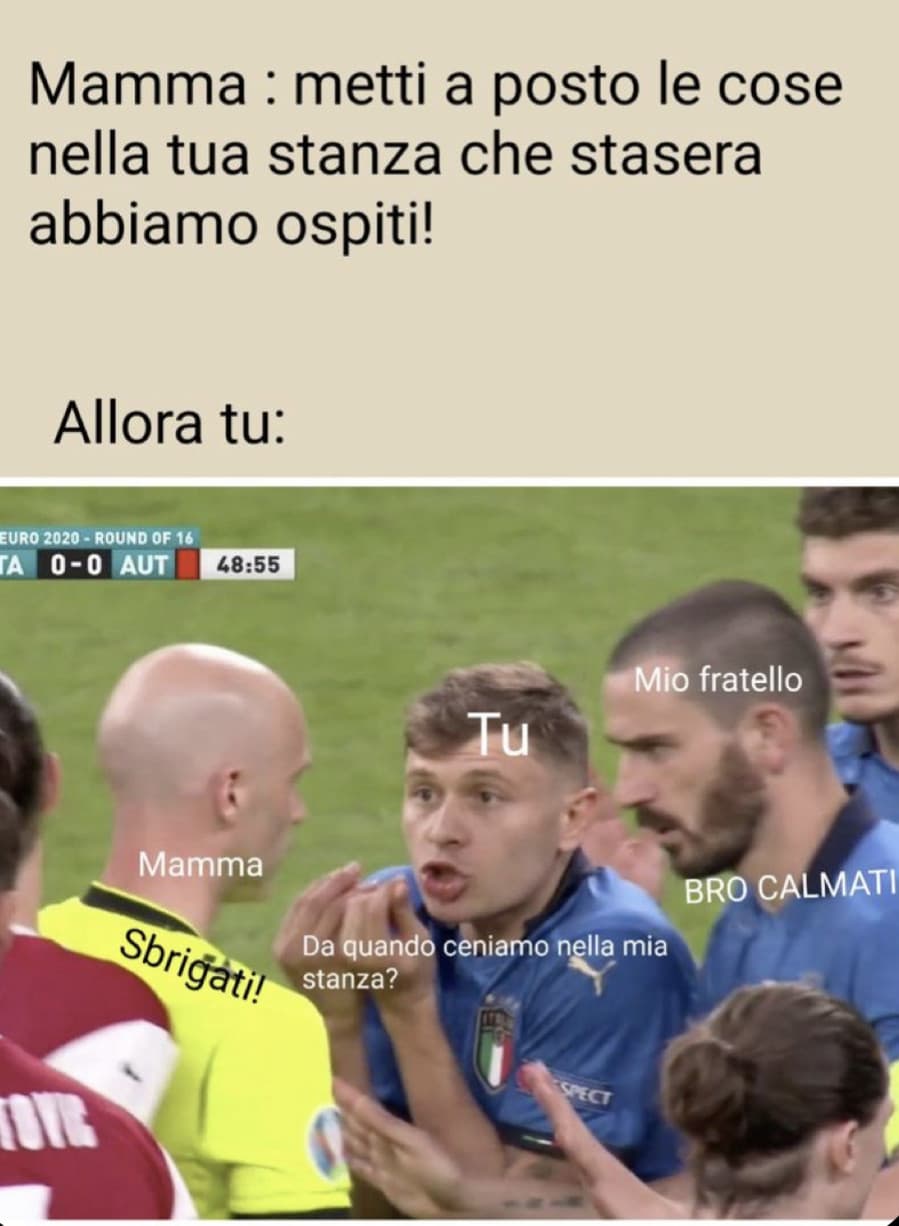 un giorno , prima di andare al lavora mamma mi fa “sistema la tua stanza che arriva la donna delle pulizie”