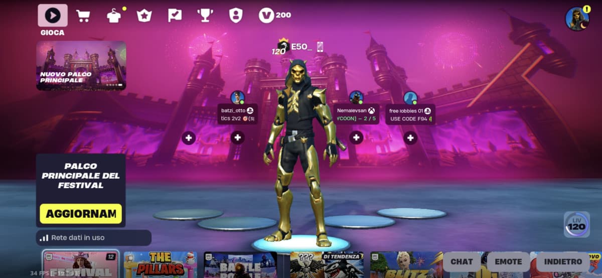 Fortnite sul telefono e zitti tutti!
