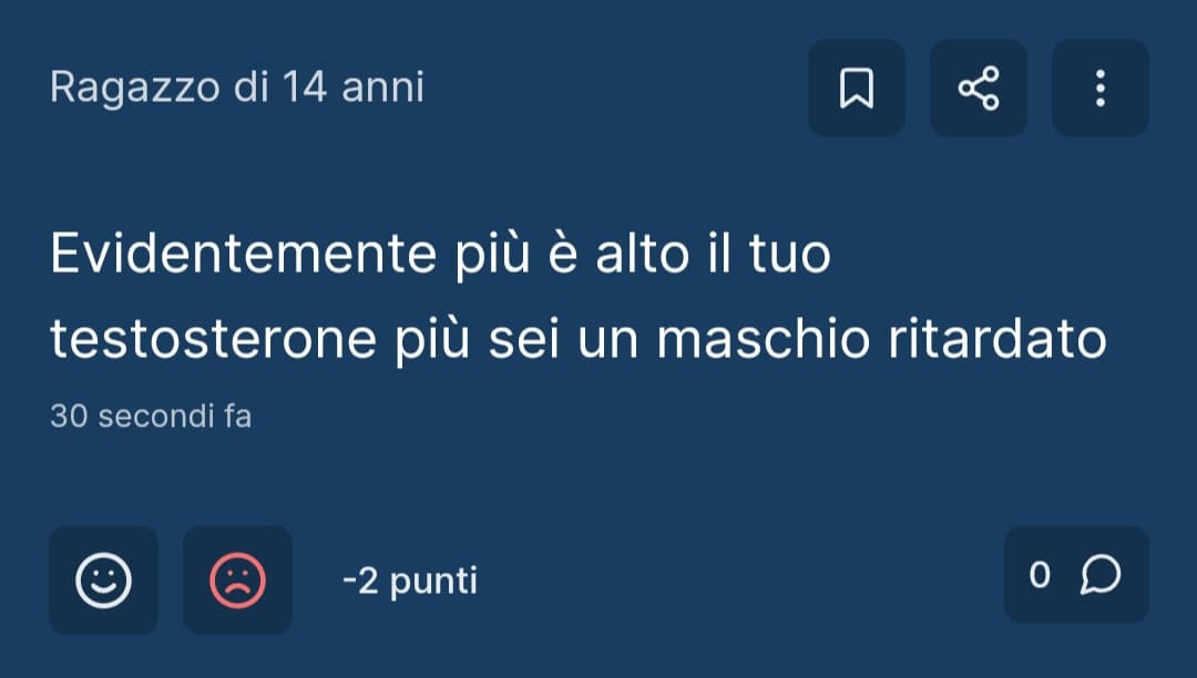 Aggiornamento sullo stato di psicosi del sito raggiunto: