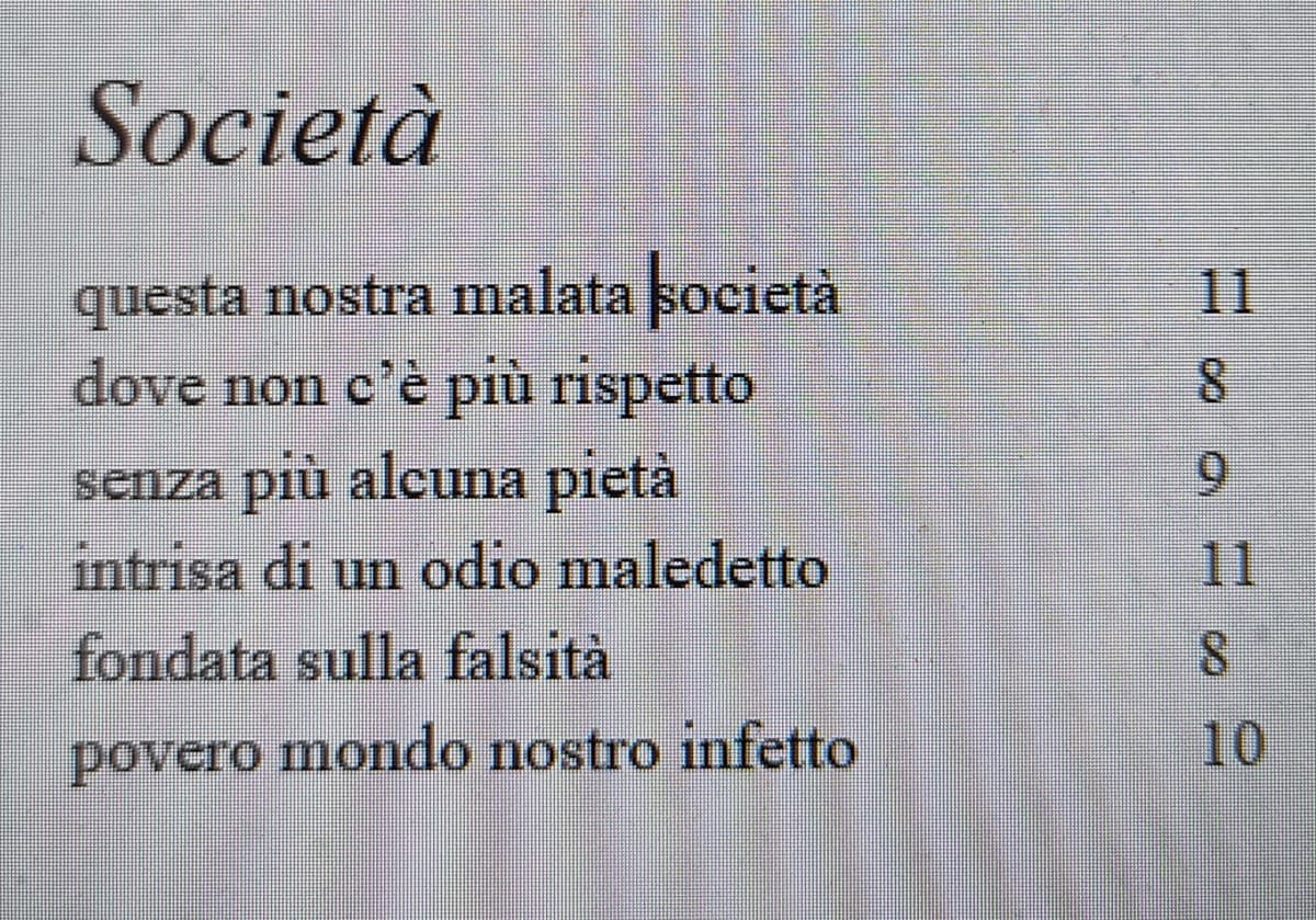 poesiola pre pranzo