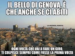 Genova è la mia città! Nel mio cuore per sempre ❤️ Genovese nel sangue 